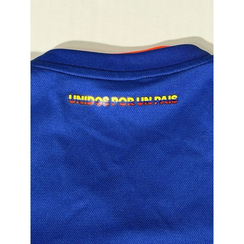 NWOT Adidas Colombia Soccer Jersey Men’s M Blue Orange Climacool FCF